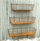 24in. Tin Bottom Window Box