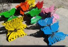 Colorful Metal Butterfly