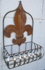 Flat Tin Wall Basket