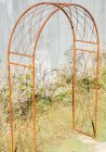 Lattice X's Arch Rounded Top
