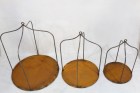 Metal Shelves Set of 3