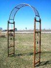 Medallion Flower Arbor Round Top