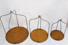 Metal Shelves Set of 3
