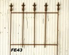 PLAIN 5 FINIAL FENCE
