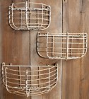 Set of 3 1/2 Victorian Baskets