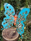 2ft Reused Metal Butterfly