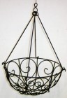 LG. HANGING BASKET WITH REMOVEABLE HANGER